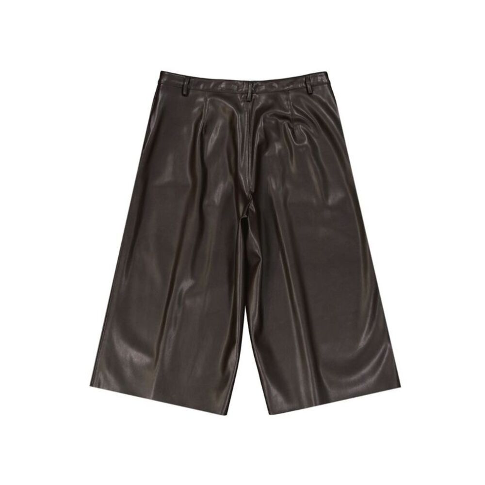 BLANCA VITA Brown Polyethylene Bermuda Women's Shorts - Picture 2 of 3